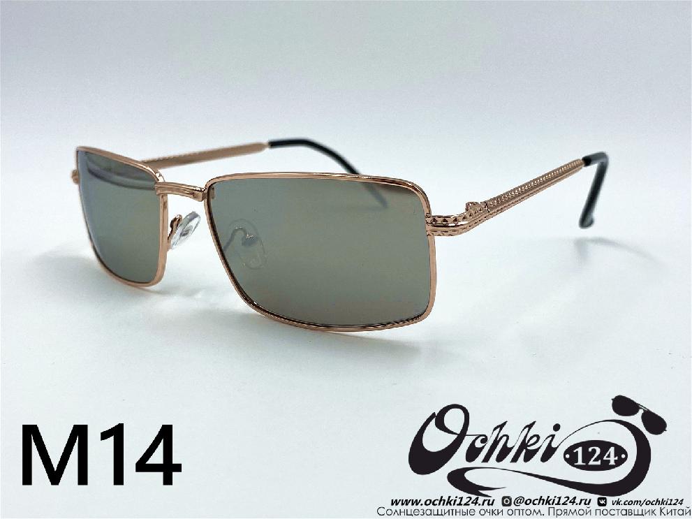  Солнцезащитные очки картинка 2022 Мужские Узкие и длинные KaiFeng M14-6 