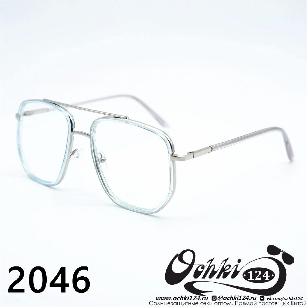  Солнцезащитные очки картинка Женские 2023  Квадратные 2046-C3 