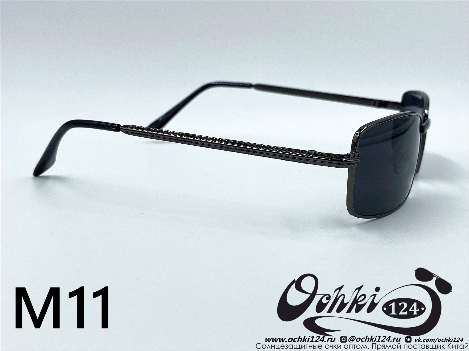  Солнцезащитные очки картинка 2022 Мужские Узкие и длинные KaiFeng M11-3 