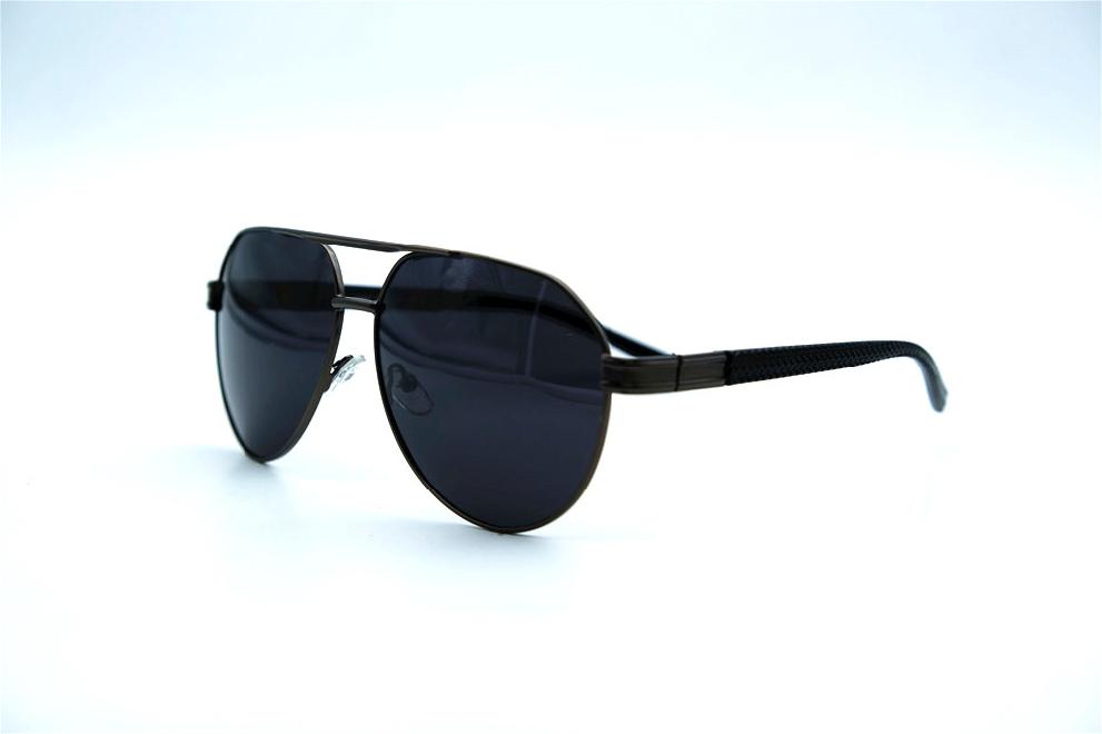  Солнцезащитные очки картинка  Мужские Брендовые Polarized Авиаторы P9037-CC 