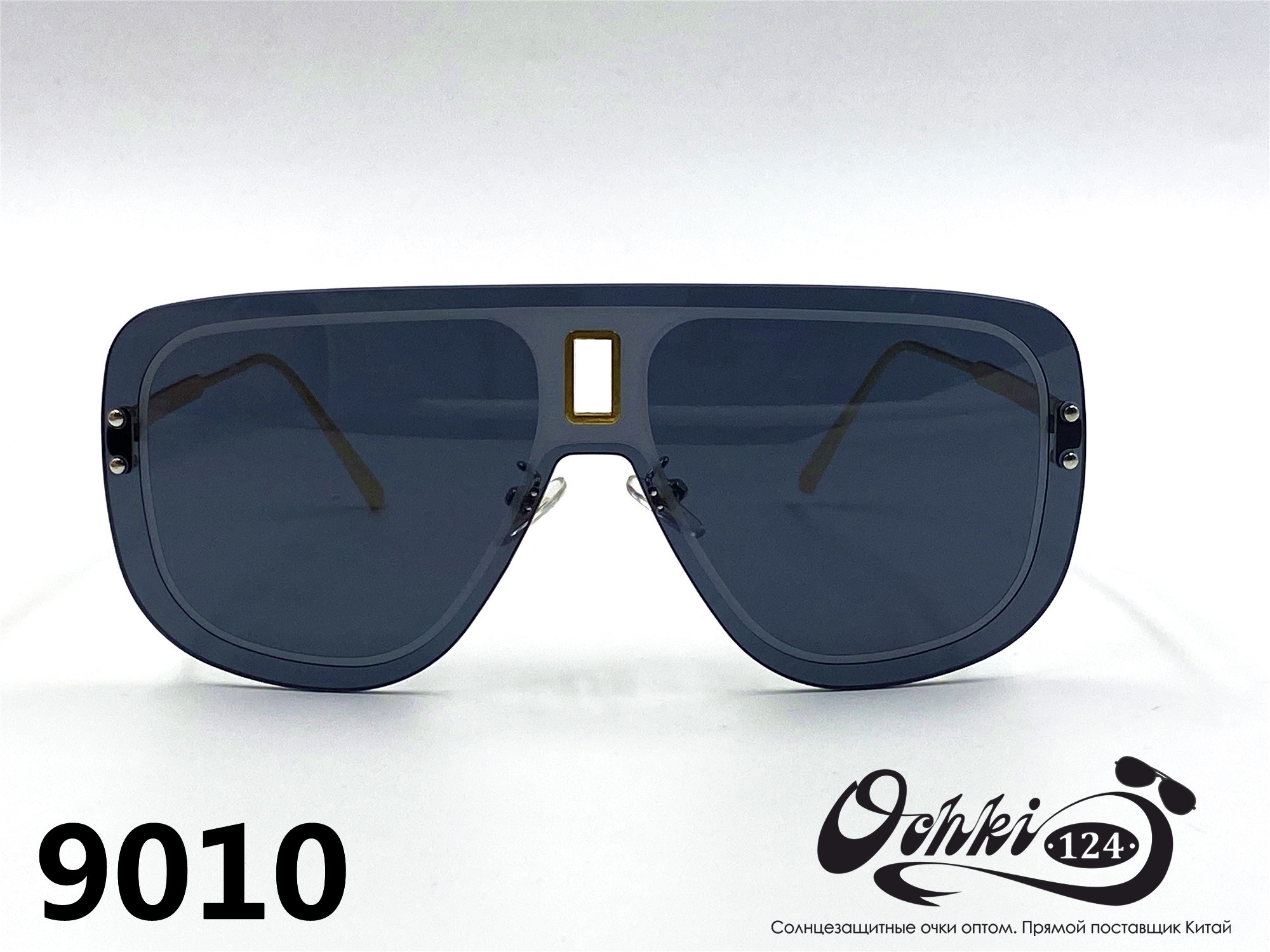  Солнцезащитные очки картинка 2022 Женские Пластик Авиаторы Caipai 9010-1 