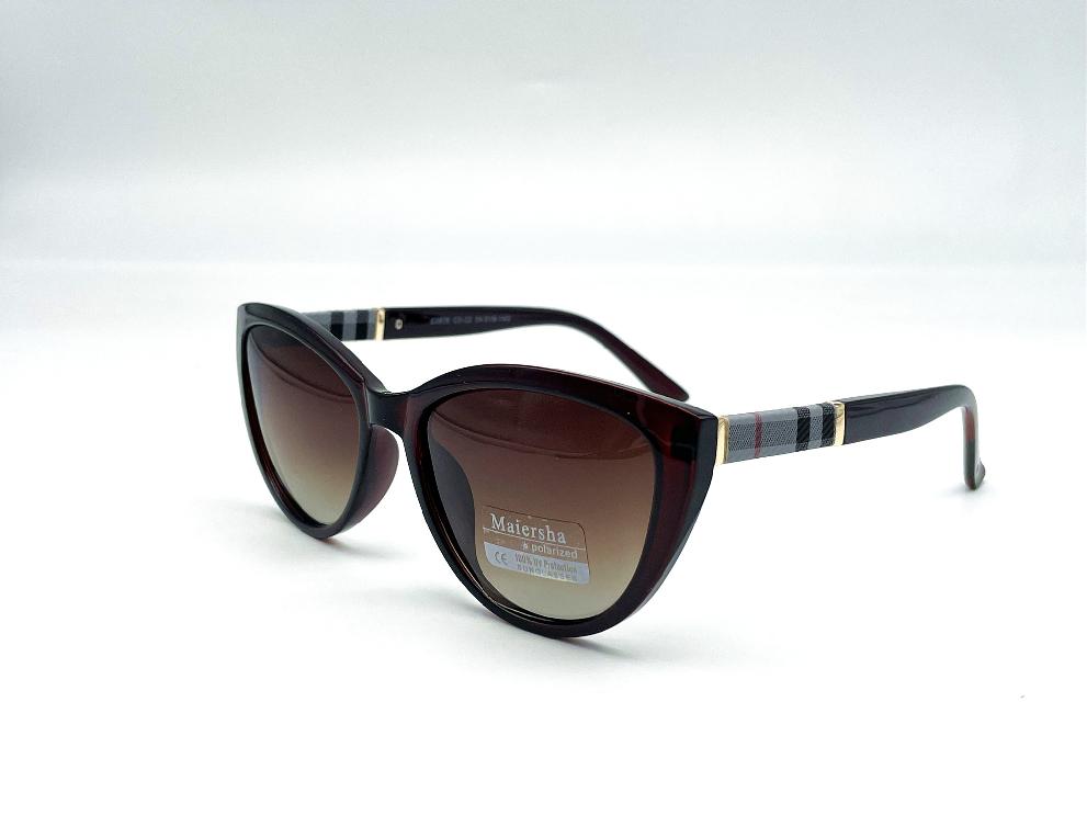  Солнцезащитные очки картинка Женские Maiersha Polarized Круглые 03806-C8-02 