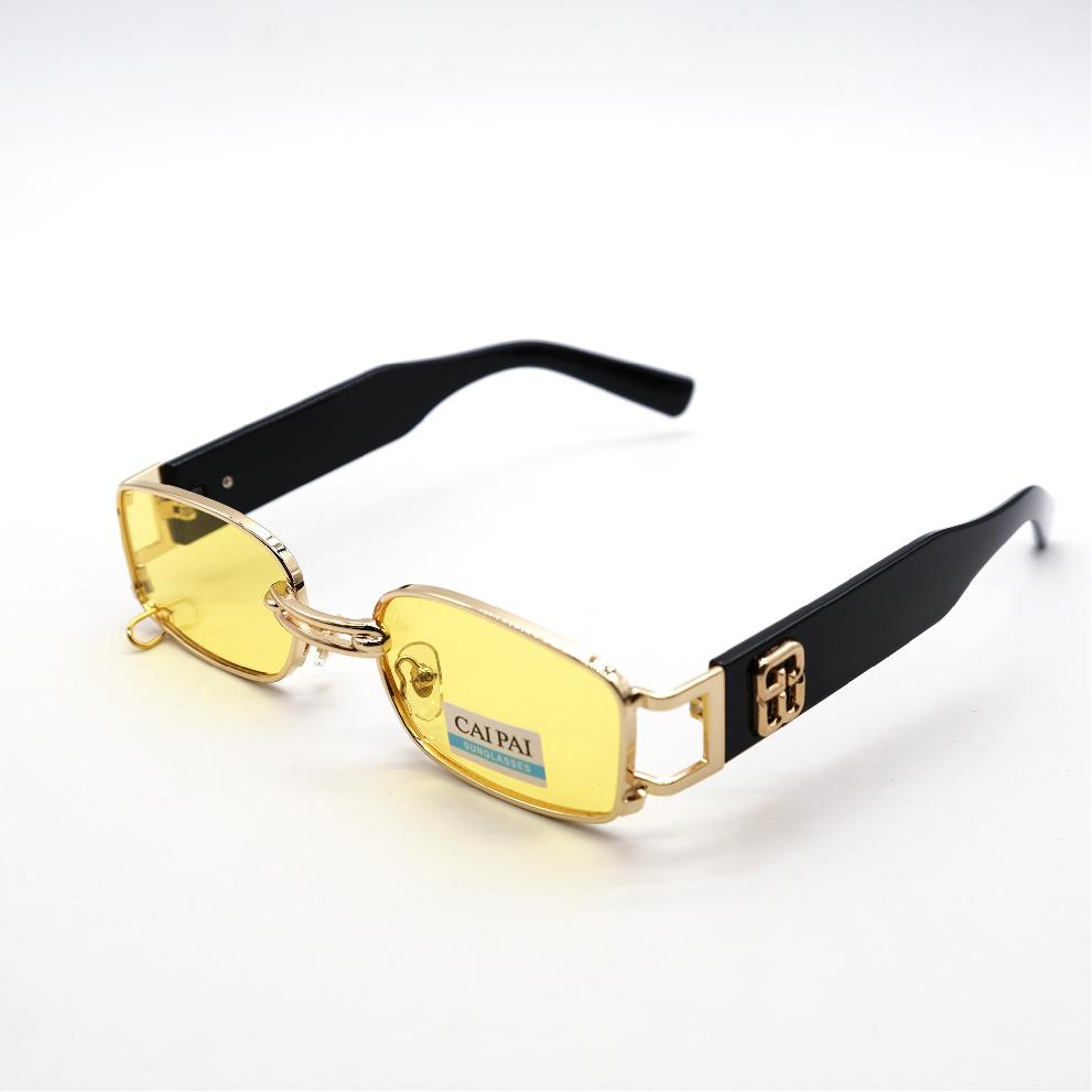  Солнцезащитные очки картинка Женские Caipai  Квадратные 8032-C6 