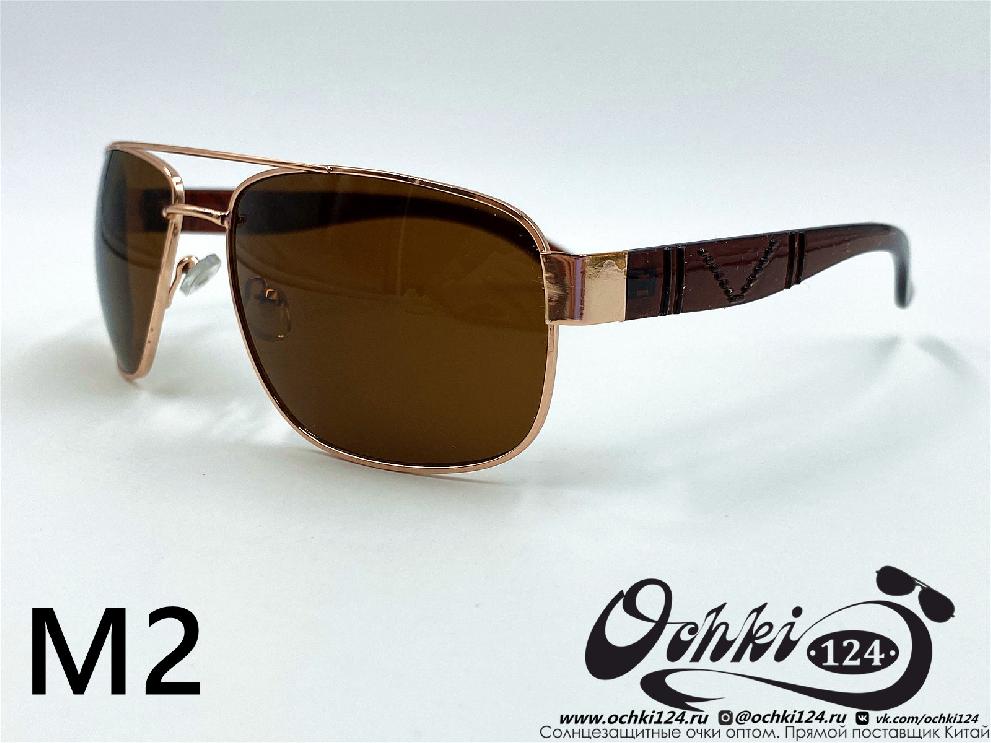  Солнцезащитные очки картинка 2022 Мужские Квадратные KaiFeng M2-4 