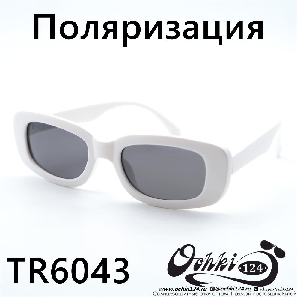  Солнцезащитные очки картинка 2023 Детские Поляризованные Прямоугольные  TR6043-C5 