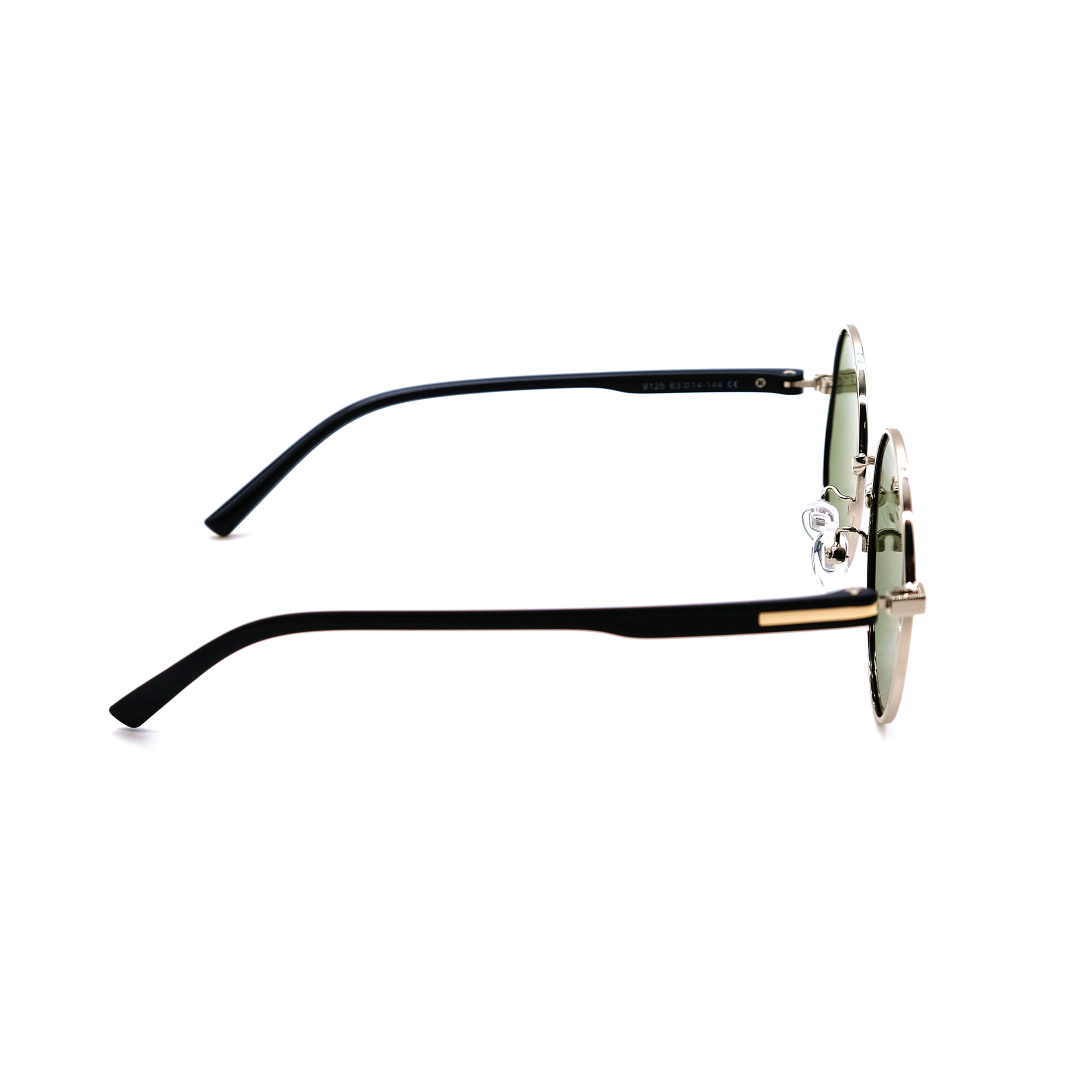  Солнцезащитные очки картинка Мужские Caipai Polarized Круглые TR9125-C5 