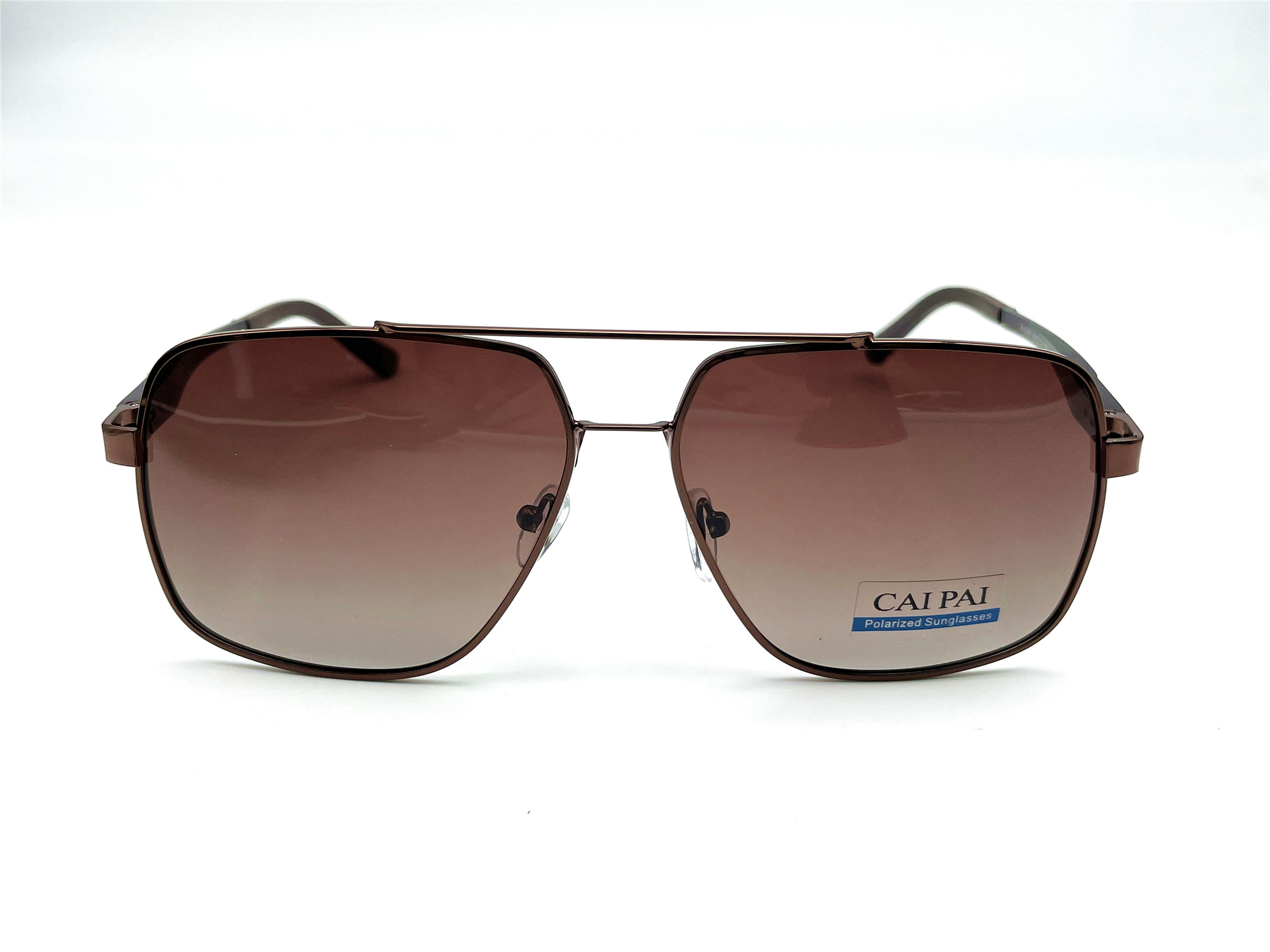  Солнцезащитные очки картинка Мужские Caipai Polarized Квадратные P4009-С3 