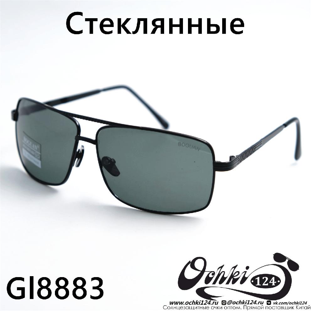  Солнцезащитные очки картинка 2023 Мужские Квадратные Boguan 8883-C1 