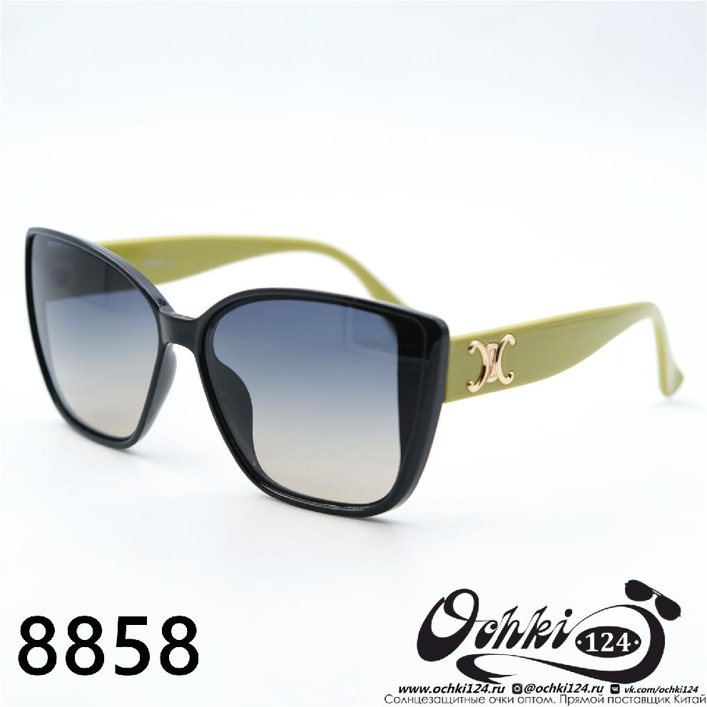  Солнцезащитные очки картинка 2023 Женские Лисички Aras 8858-C7 