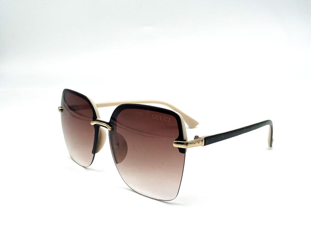  Солнцезащитные очки картинка Женские Брендовые  Круглые A30110-C2 