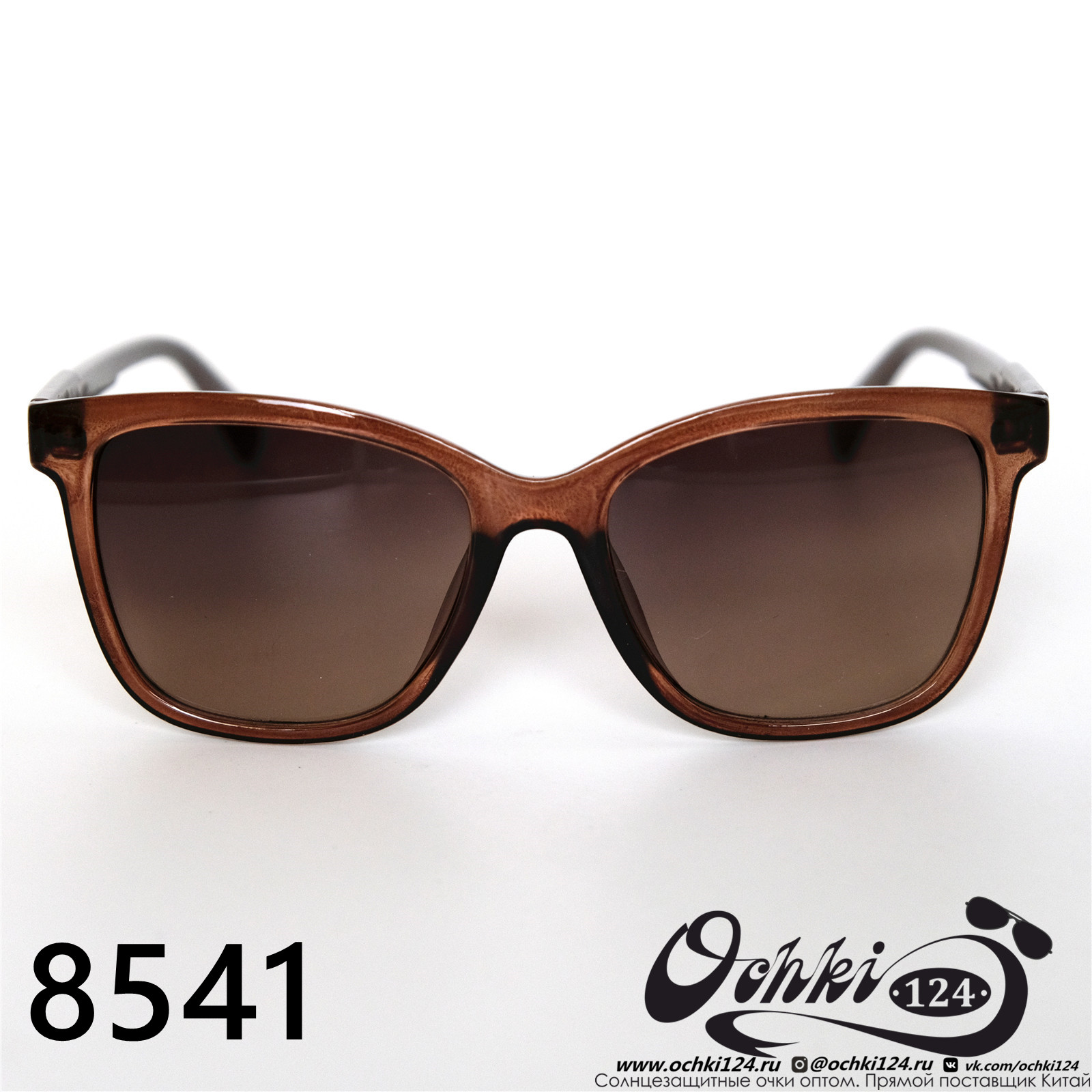  Солнцезащитные очки картинка 2022 Женские Лисички Aras 8541-3 