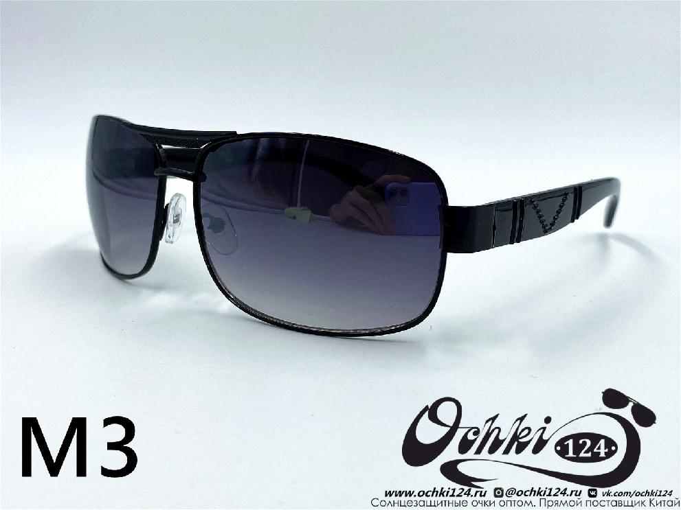  Солнцезащитные очки картинка 2022 Мужские Квадратные KaiFeng M3-2 