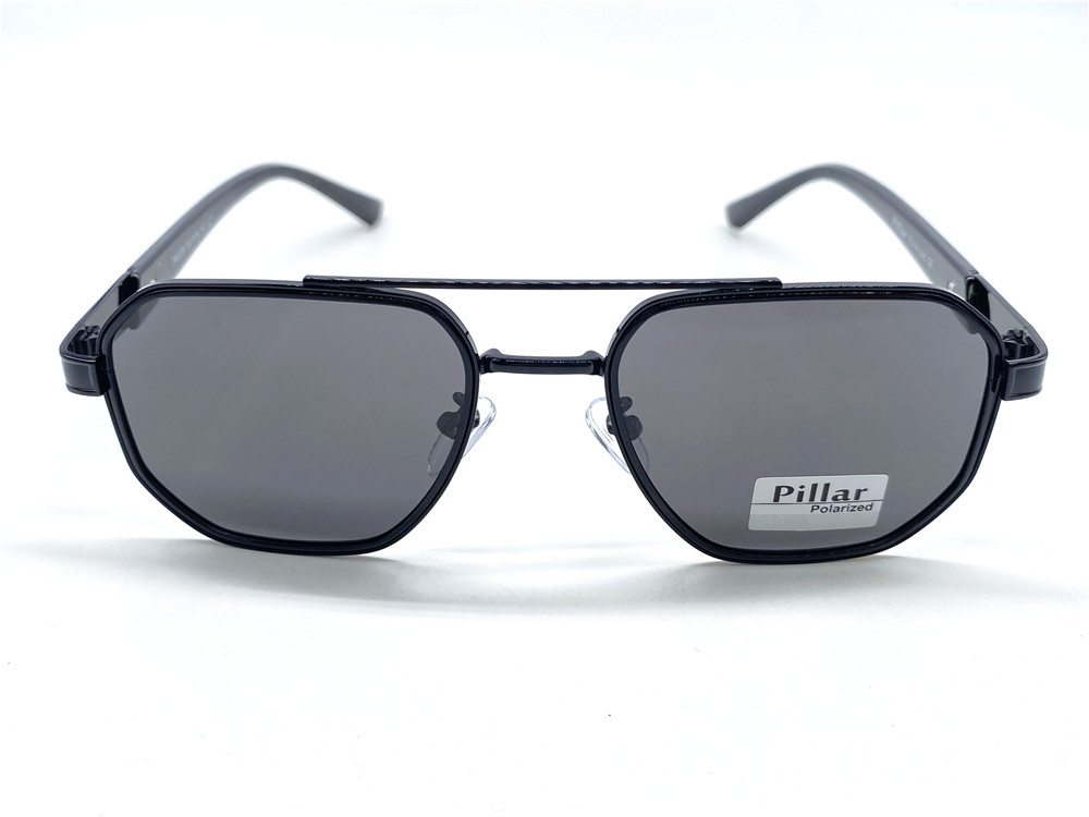  Солнцезащитные очки картинка 2026 Мужские Pillar Polarized Квадратные P6028-C1 