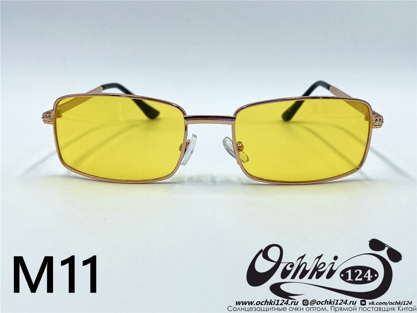  Солнцезащитные очки картинка 2022 Мужские Узкие и длинные KaiFeng M11-8 