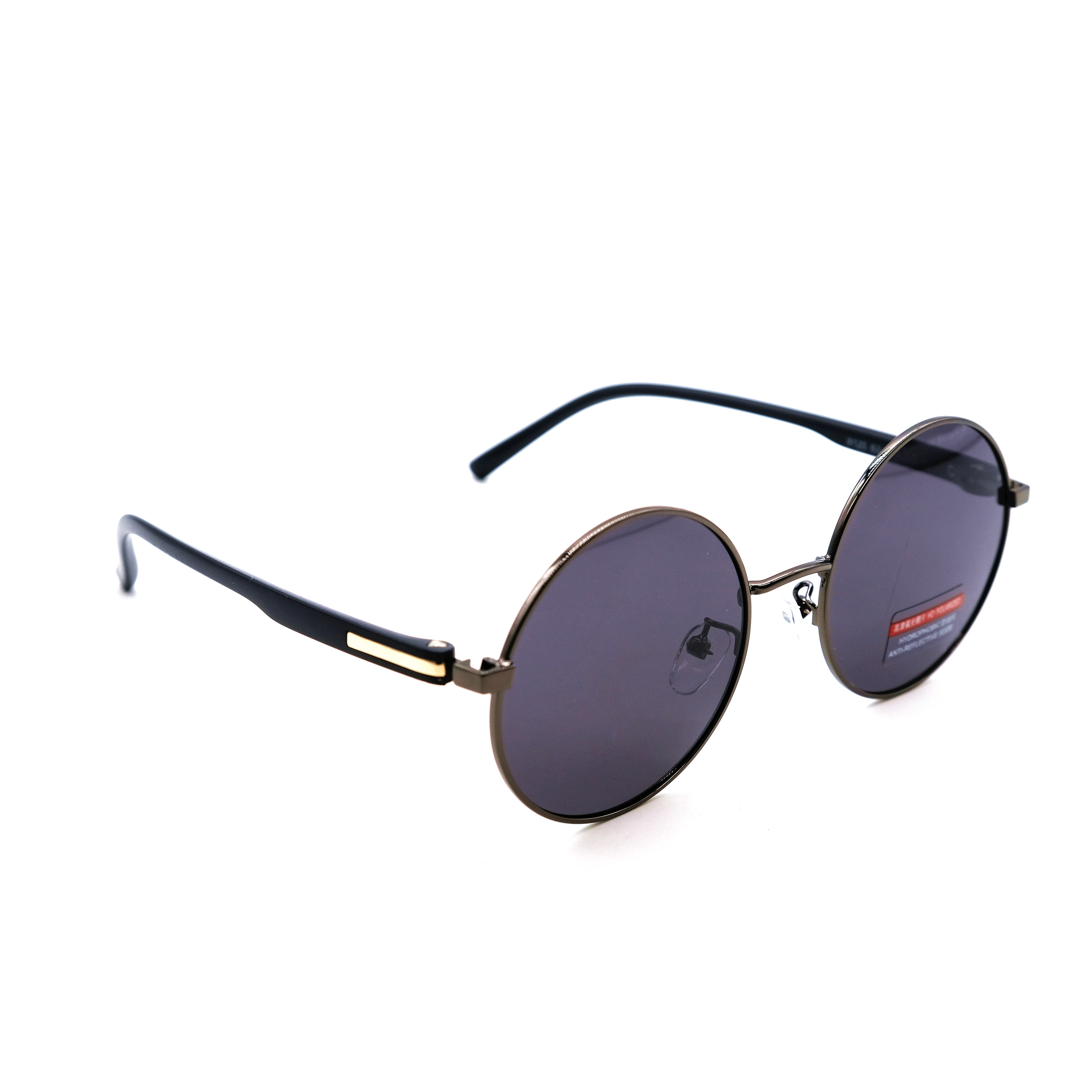  Солнцезащитные очки картинка Мужские Caipai Polarized Круглые TR9125-C1 