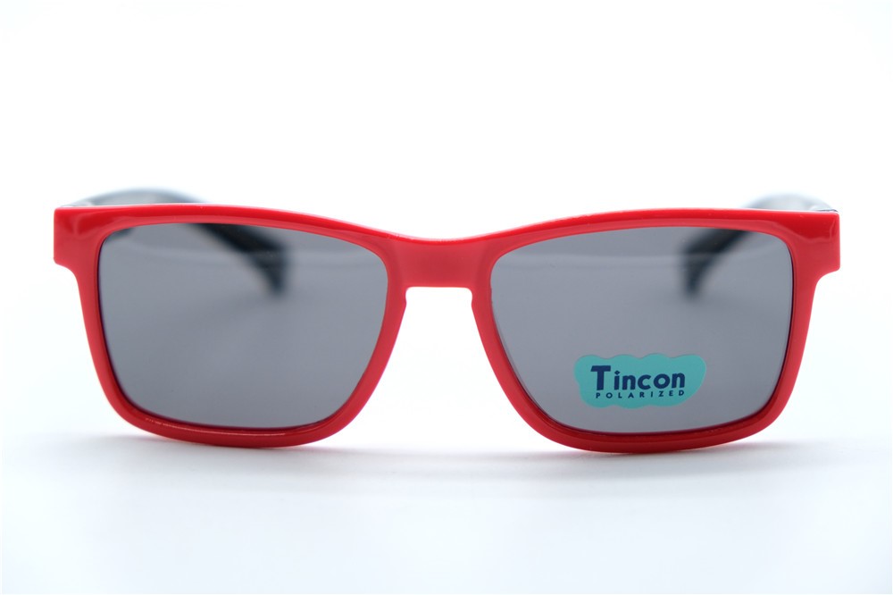  Солнцезащитные очки картинка 2026 Детские Tincon Polarized Прямоугольные T8113-C3 