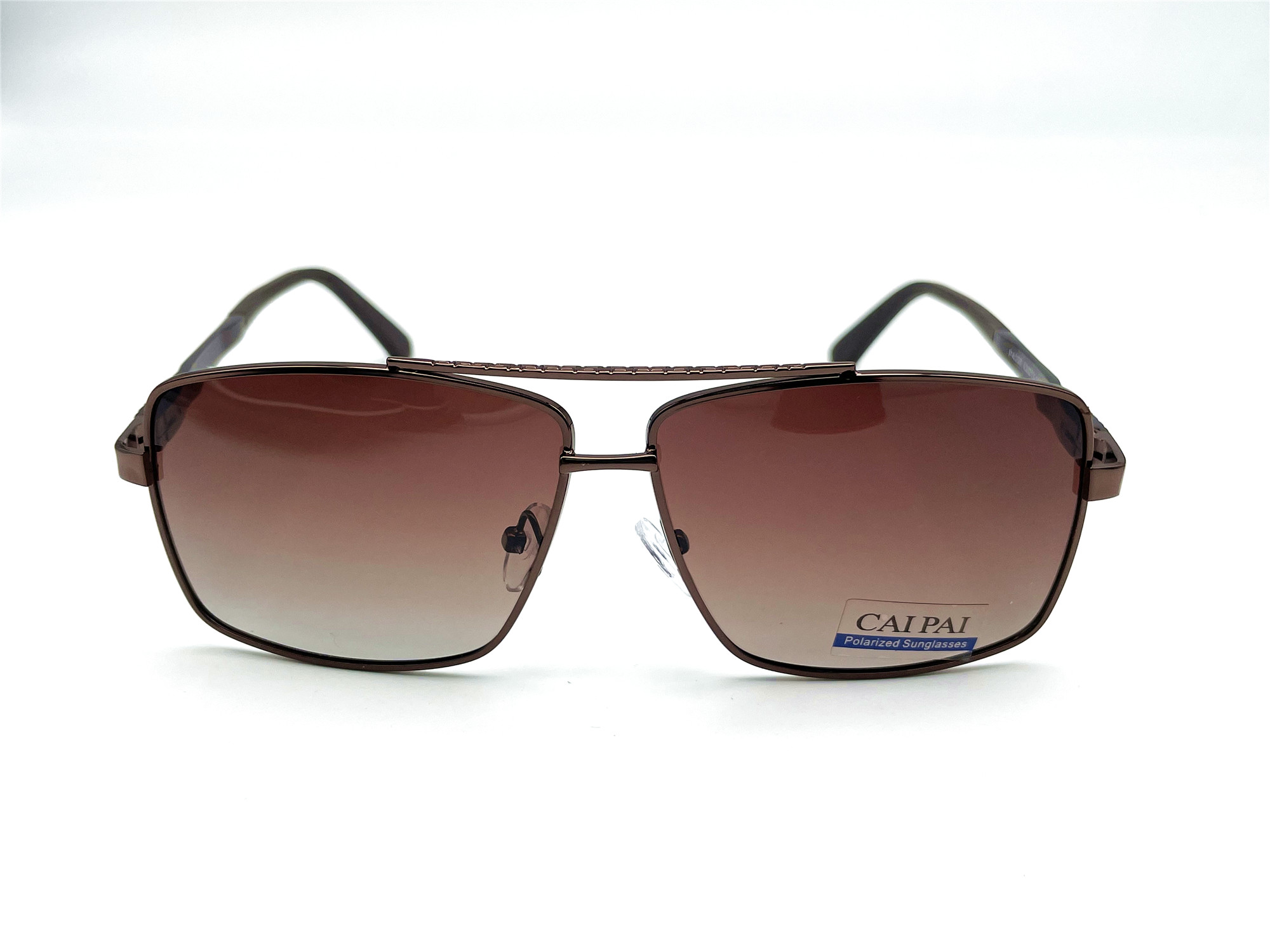  Солнцезащитные очки картинка Мужские Caipai Polarized Квадратные P4008-С3 