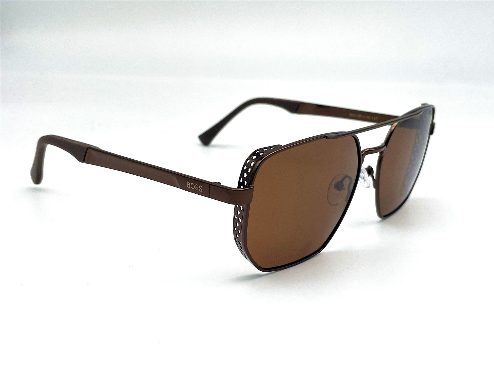  Солнцезащитные очки картинка  Мужские Брендовые Polarized Квадратные 9022-C2 