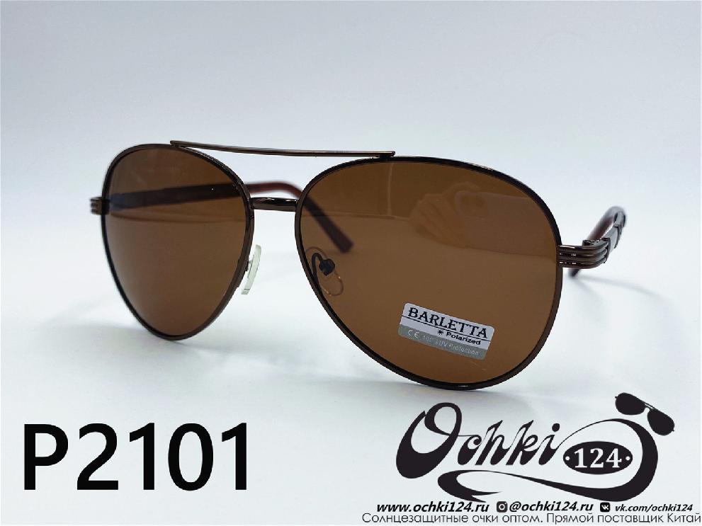  Солнцезащитные очки картинка 2022 Мужские Поляризованные Авиаторы Barletta P2101-4 