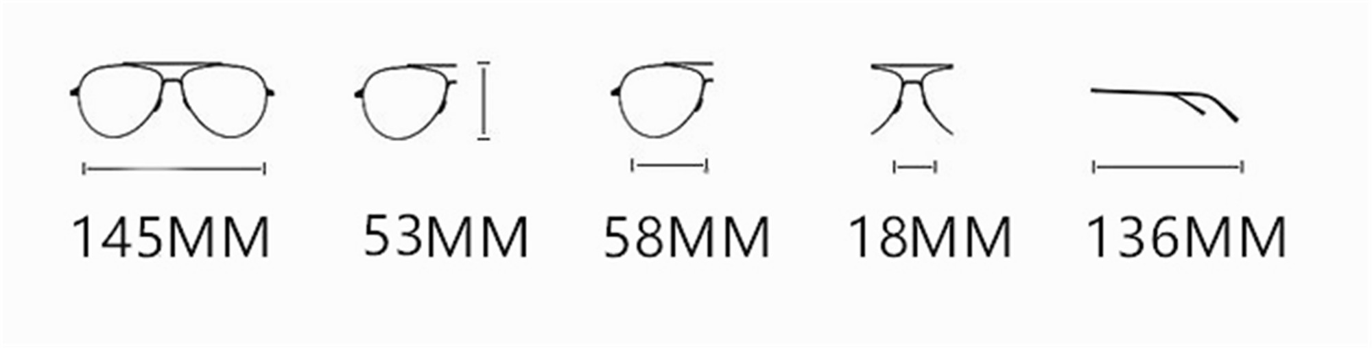  Солнцезащитные очки картинка  Мужские Брендовые Polarized Авиаторы P2524-C2 