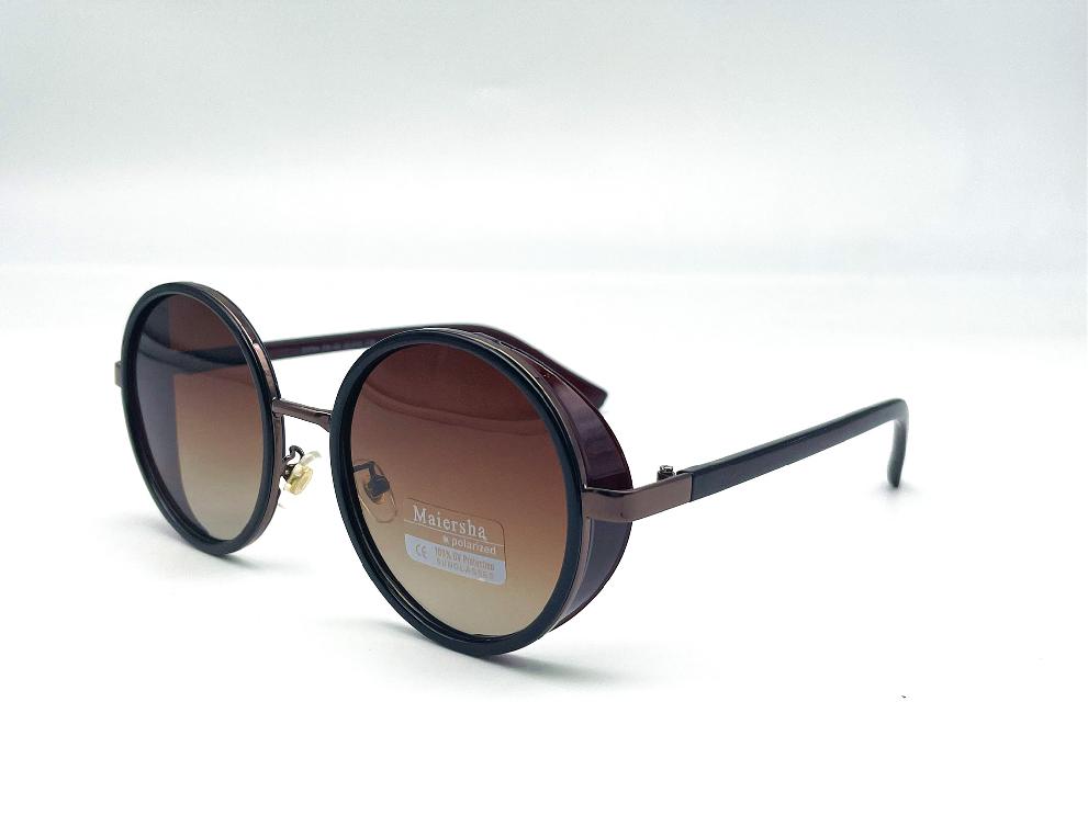  Солнцезащитные очки картинка Женские Maiersha Polarized Круглые 03794-8-02 