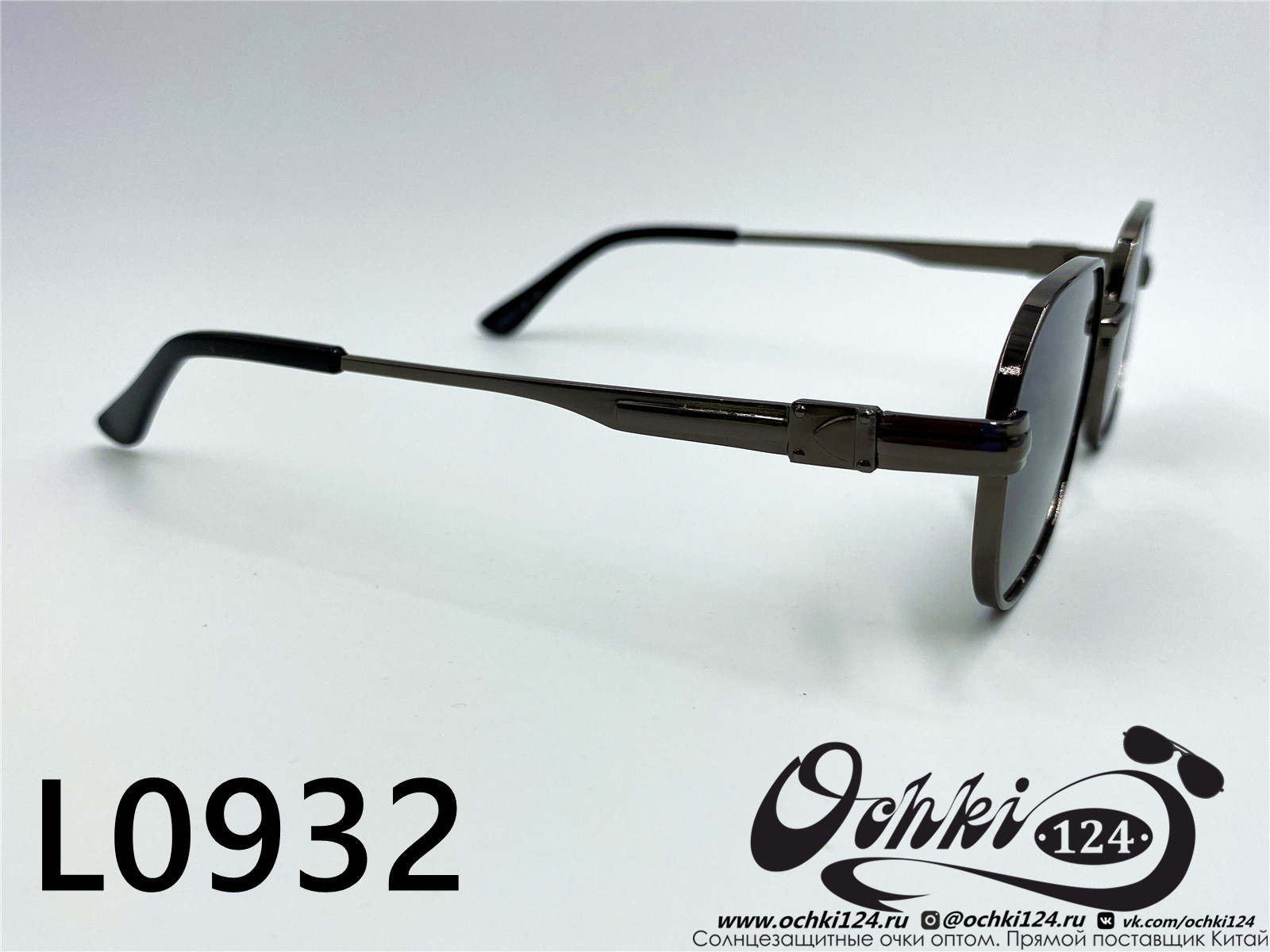  Солнцезащитные очки картинка 2022 Женские Квадратные L0932-6 