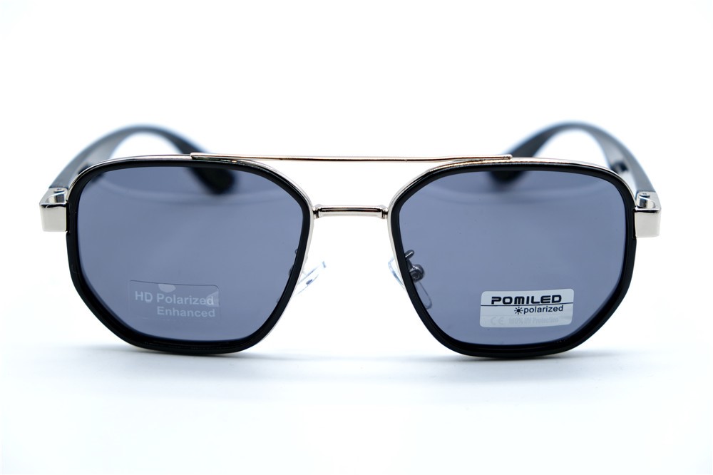 Солнцезащитные очки картинка 2026 Мужские Pomiled Polarized Геометрические формы 08297-C3-67 