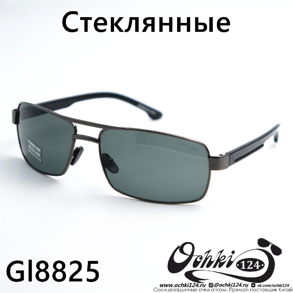  Солнцезащитные очки картинка 2023 Мужские Квадратные Boguan 8825-C3 