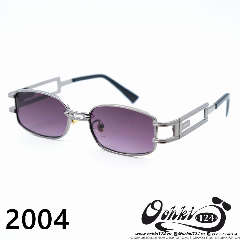 Солнцезащитные очки картинка Женские 2023  Узкие и длинные 2004-C4 