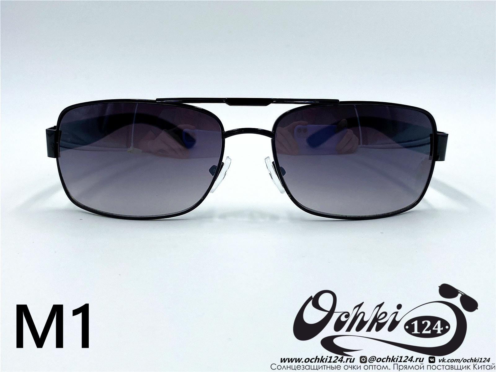  Солнцезащитные очки картинка 2022 Мужские Узкие и длинные KaiFeng M1-2 