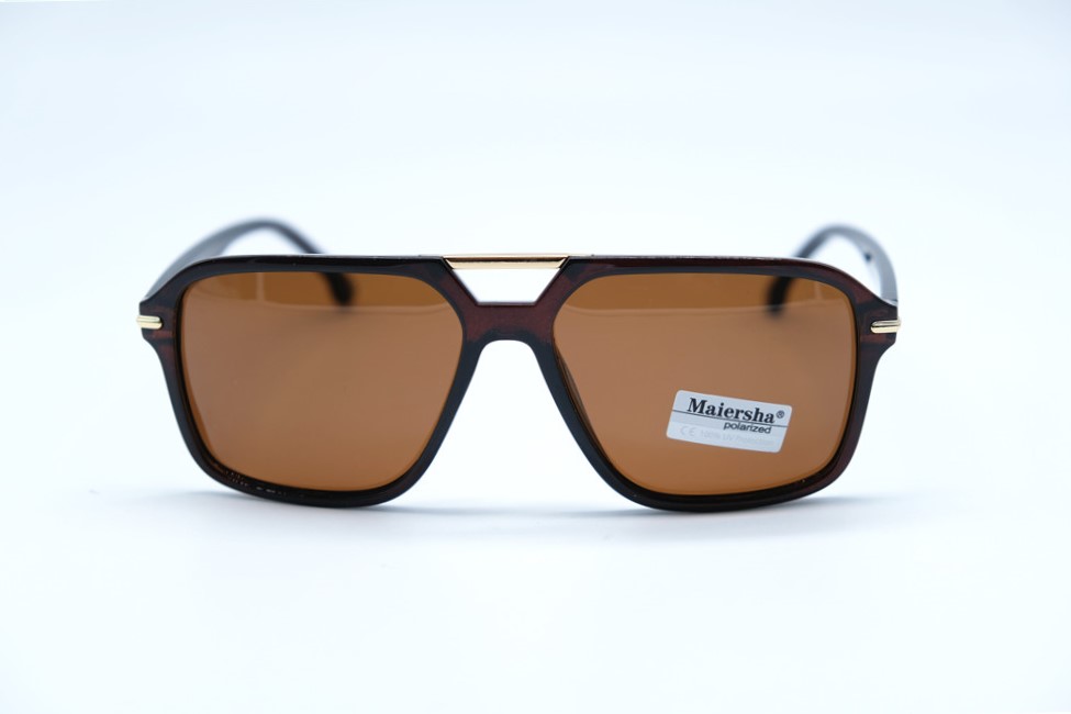  Солнцезащитные очки картинка 2026 Унисекс Maiersha Polarized Авиаторы P1660-C2 