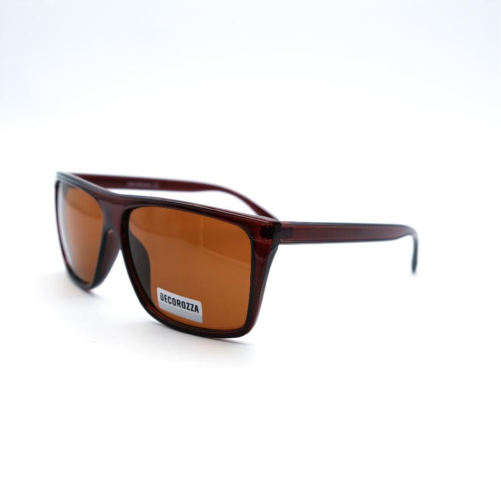  Солнцезащитные очки картинка Мужские Decorozza  Квадратные D1006-2 