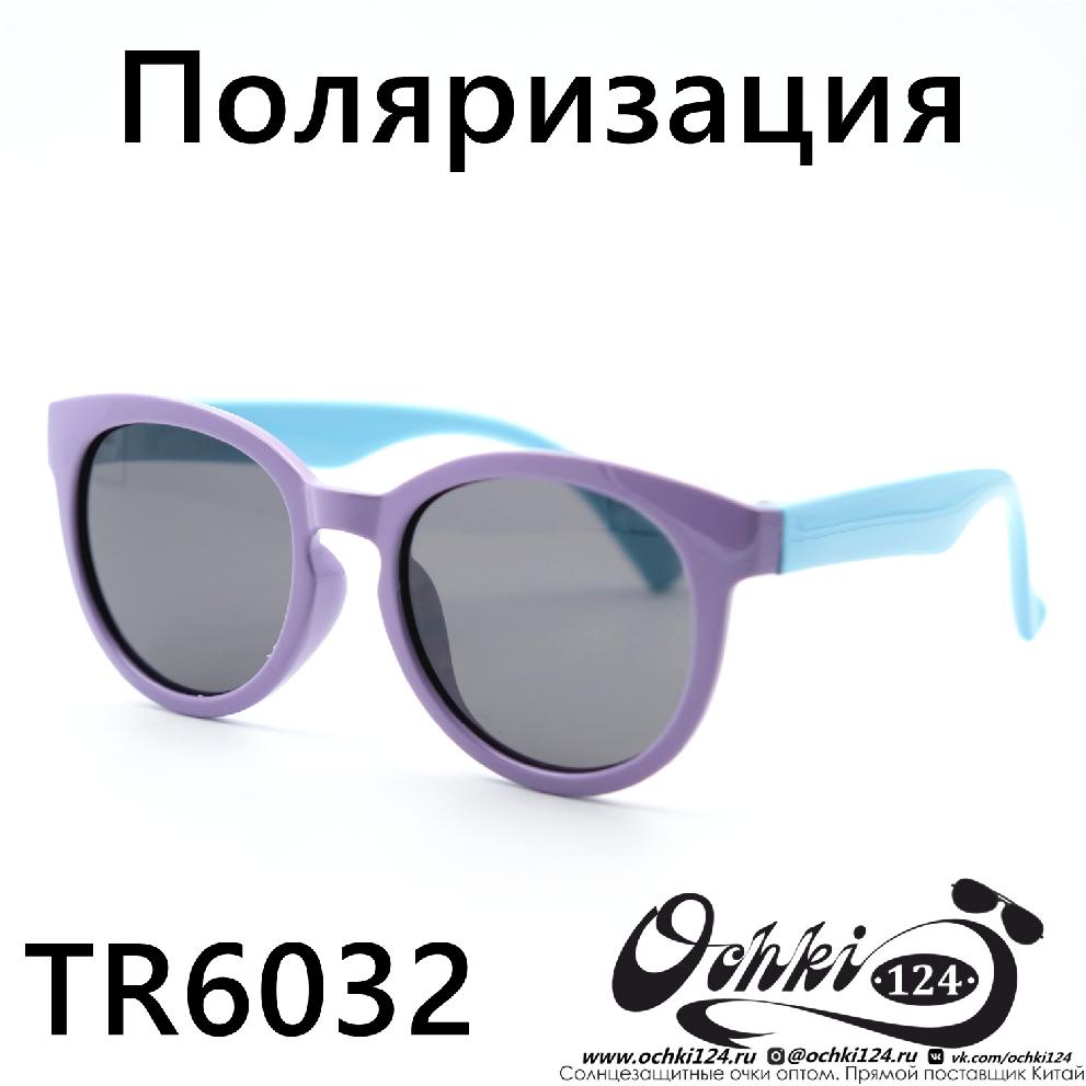  Солнцезащитные очки картинка 2023 Детские Поляризованные Круглые  TR6032-C3 