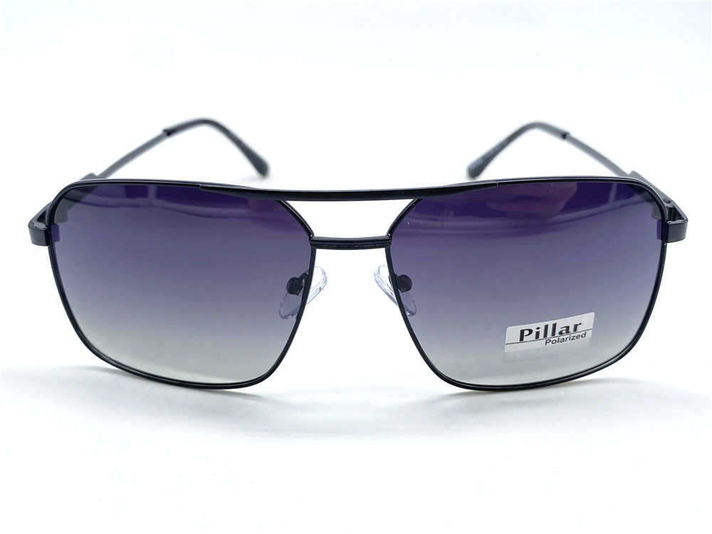  Солнцезащитные очки картинка 2026 Мужские Pillar Polarized Квадратные P6027-C4 