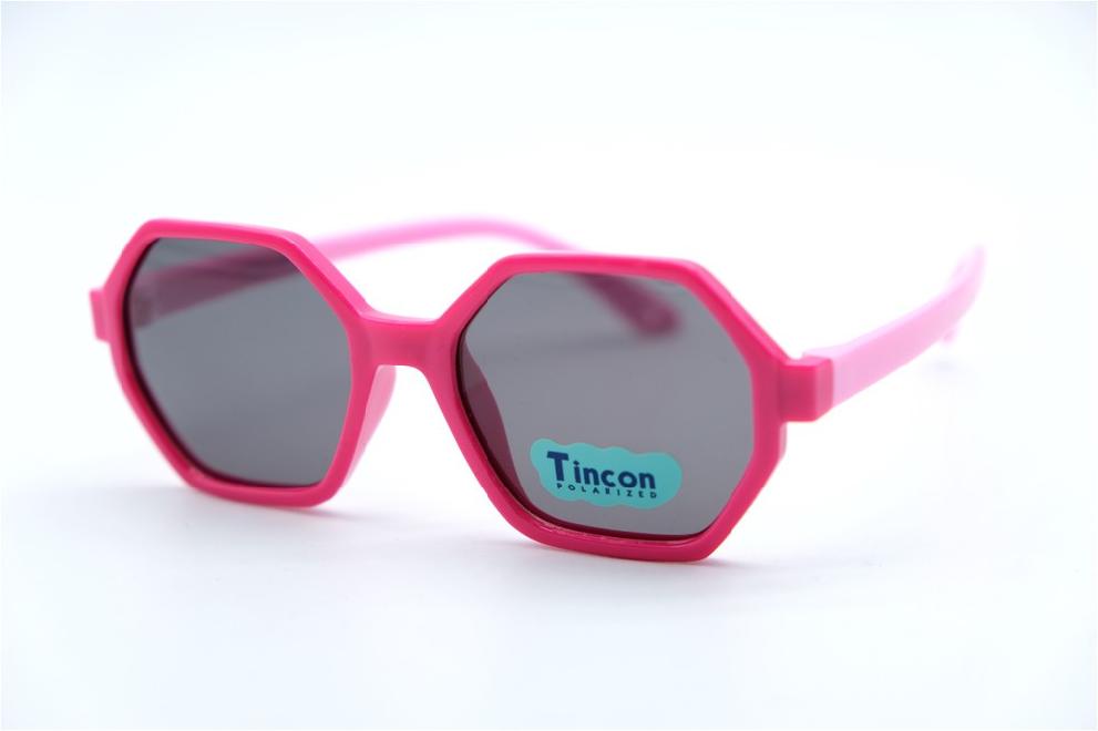  Солнцезащитные очки картинка 2026 Детские Tincon Polarized Геометрические формы T8428-C6 