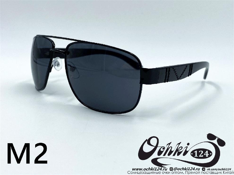  Солнцезащитные очки картинка 2022 Мужские Квадратные KaiFeng M2-1 