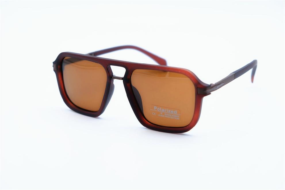  Солнцезащитные очки картинка 2026 Мужские Брендовые Polarized Квадратные P1290-C3 
