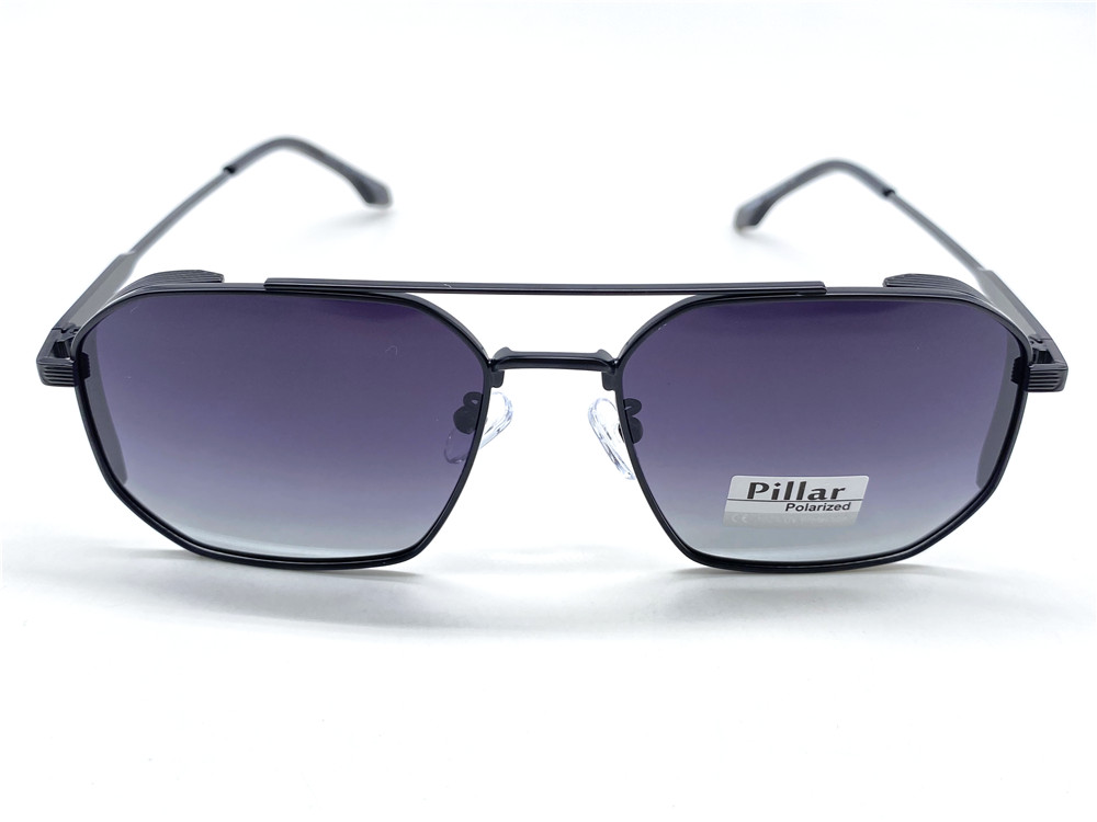  Солнцезащитные очки картинка 2026 Мужские Pillar Polarized Геометрические формы P6031-C4 