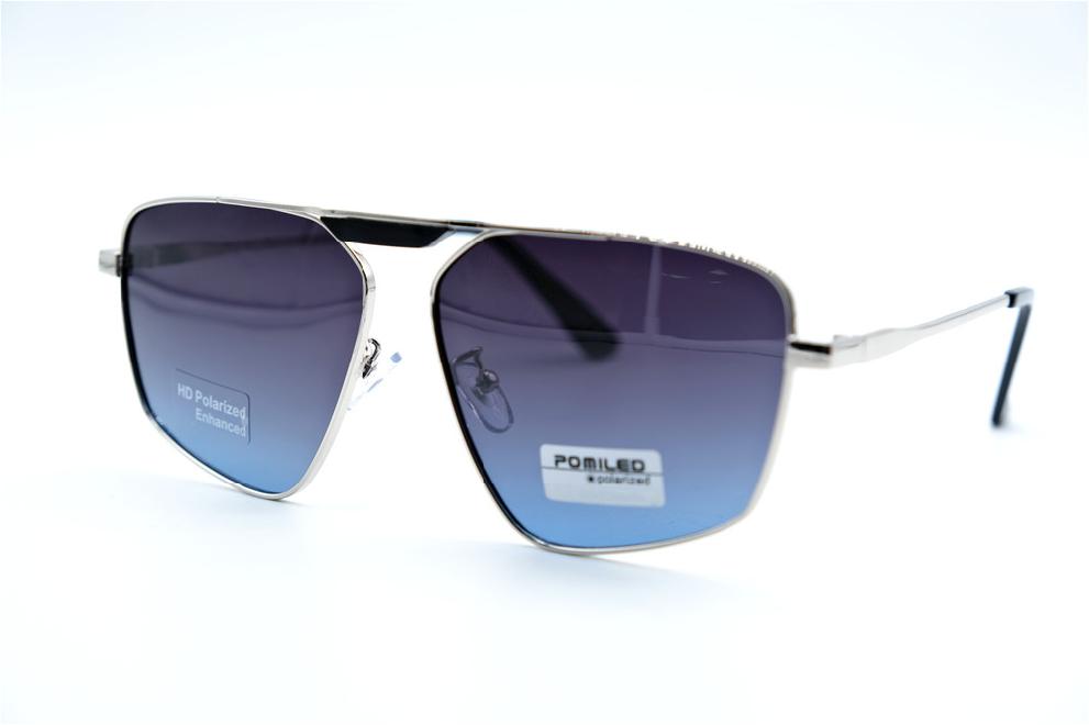  Солнцезащитные очки картинка 2026 Мужские Pomiled Polarized Геометрические формы 08293-C3-58 