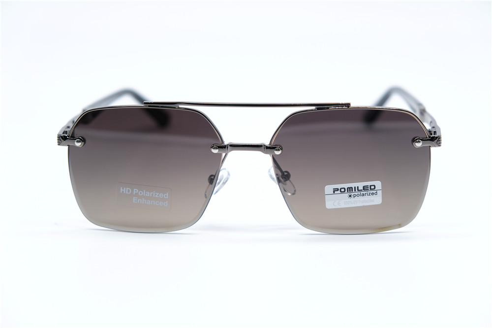  Солнцезащитные очки картинка 2026 Мужские Pomiled Polarized Геометрические формы 08285-2-07 