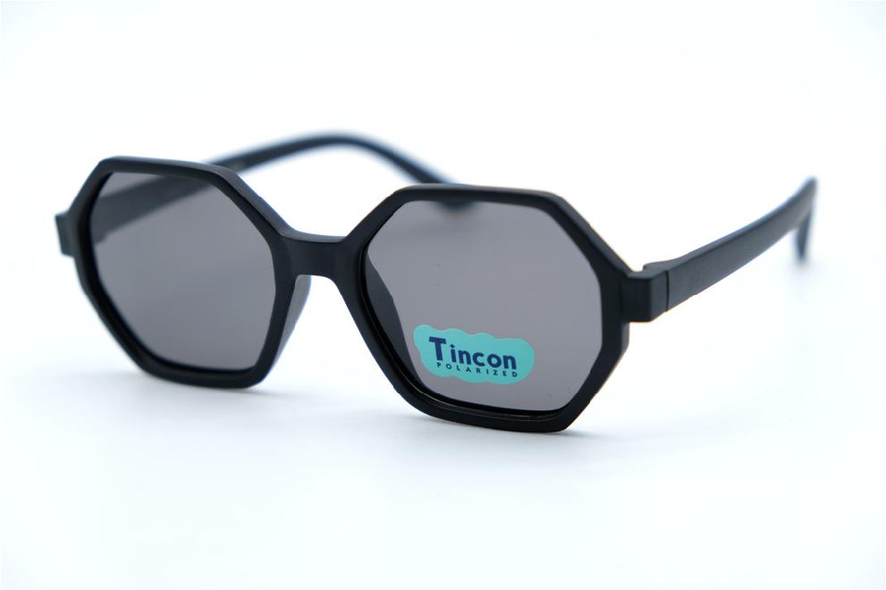  Солнцезащитные очки картинка 2026 Детские Tincon Polarized Геометрические формы T8428-C2 
