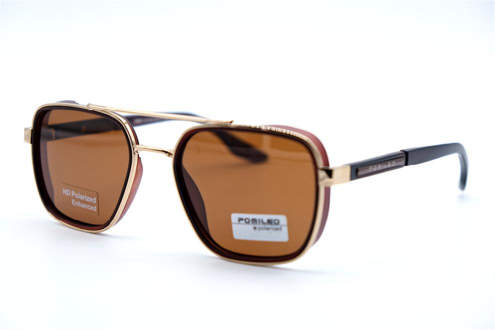  Солнцезащитные очки картинка 2026 Мужские Pomiled Polarized Прямоугольные 08291-C12-32 