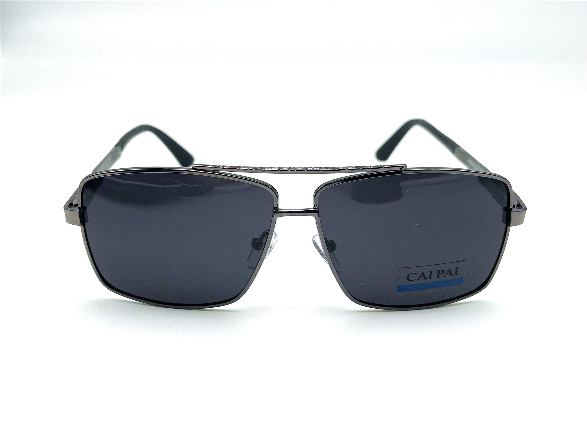  Солнцезащитные очки картинка Мужские Caipai Polarized Квадратные P4008-С2 