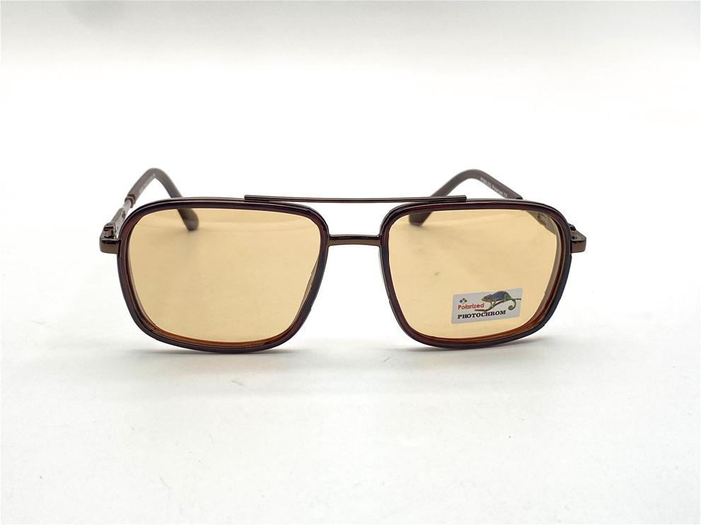  Солнцезащитные очки картинка 2026 Мужские Pomiled Polarized+Хамелеон Классические B08805-C10-52 