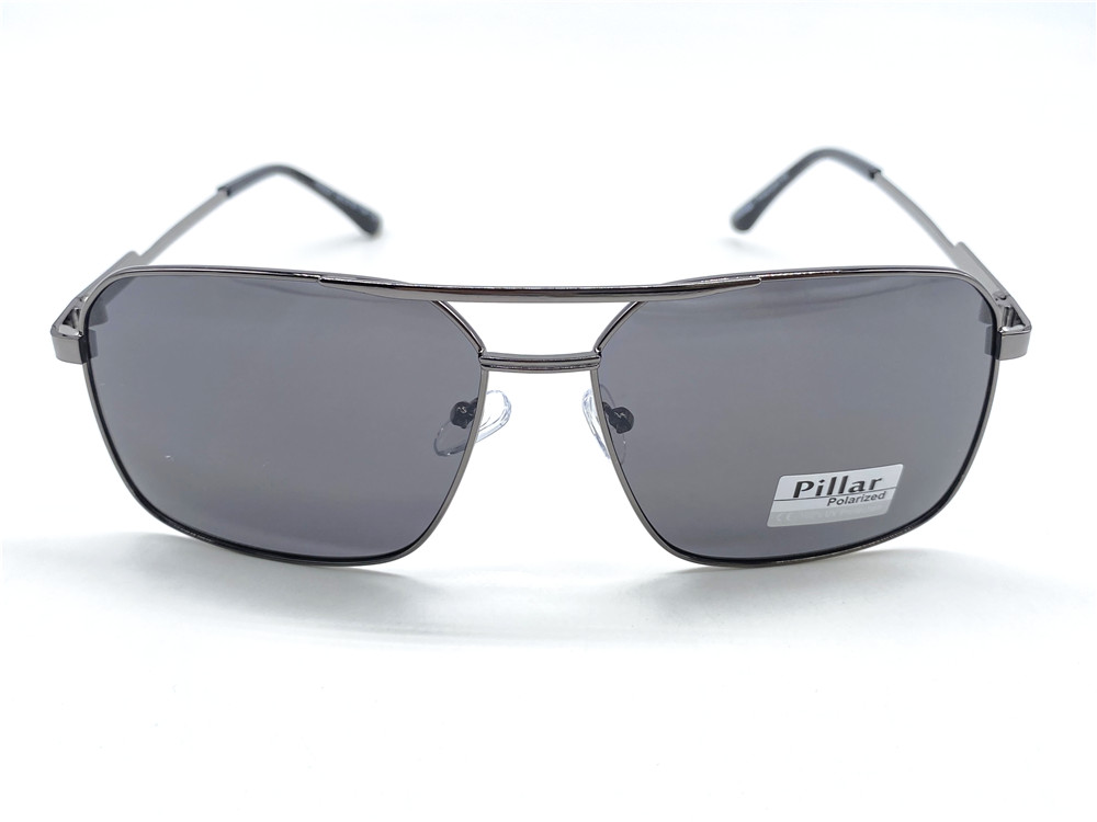  Солнцезащитные очки картинка 2026 Мужские Pillar Polarized Квадратные P6027-C3 