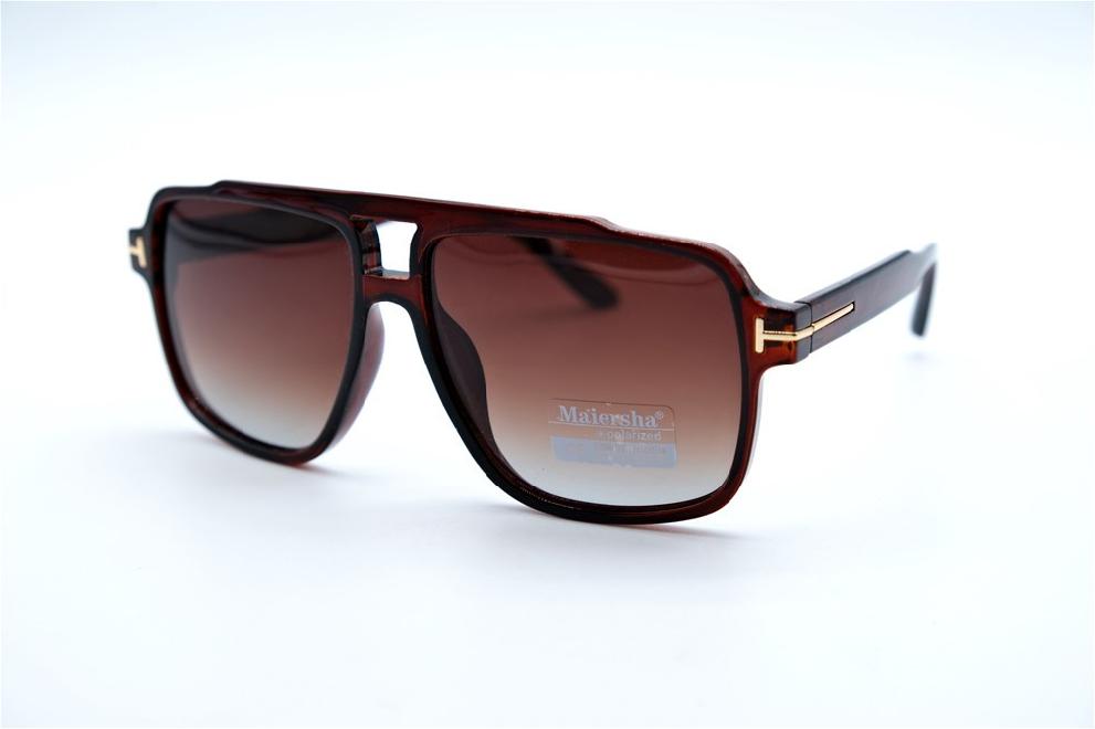  Солнцезащитные очки картинка 2026 Унисекс Maiersha Polarized Классические 01666-8-02 